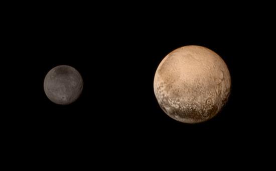 Плутон и спутник Харон